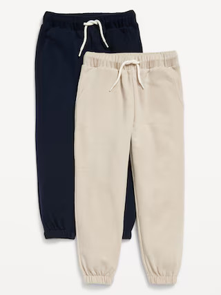 Cinched-Hem Jogger Sweatpants 2-Pack for Toddler Boys | Old Navy (US)