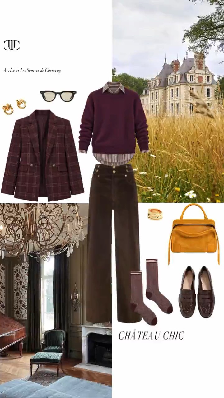 🍂 The Loire Valley in fall sounds like an absolute dream.

In Château Chic: What to Wear in the Loire Valley This Fall, I’m sharing the polished, romantic looks I’d pack for château hopping, vineyard tastings, long lunches, and beautiful dinners in the French countryside. Think suede jackets, cashmere knits, great boots, rich fall color, and pieces that feel effortless but still special.

I haven’t taken this trip personally—yet—but consider this my dream itinerary and the wardrobe I’d want to bring with me. Tap to shop the full edit and start planning your own château-chic escape. 🇫🇷🤎✨

#LTKStyle #LoireValley #ChateauChic #FrenchStyle #FallTravel #TravelStyle #FallOutfits #FrenchCountryside #AutumnStyle #LTKFinds

#LTKSeasonal #LTKOver40 #LTKTravel