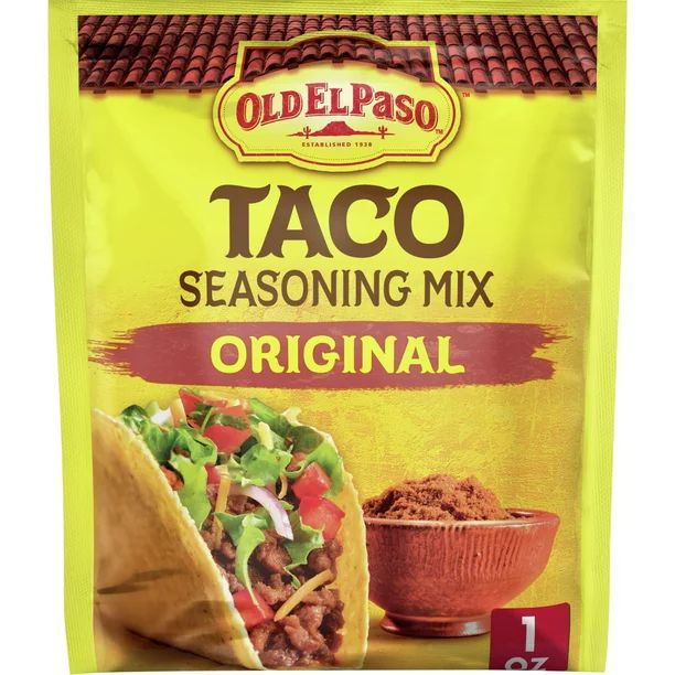 Old El Paso Taco Seasoning, Original, 1 oz. - Walmart.com | Walmart (US)