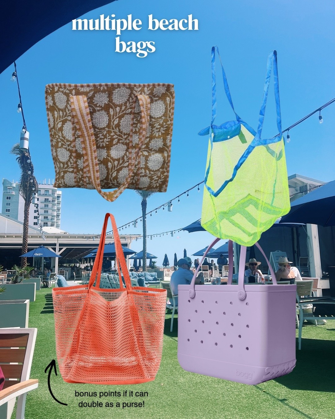 Beach bags that actually work 🏖️
From throw-it-all-in totes to cute options that double as a purse—these are the MVPs of every trip.


#LTKKids #LTKmomlife #LTKTravel