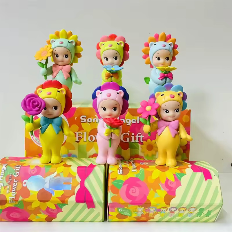 6pcs/Set Sonny Angel Blind Box Flower Series Mini Anime Figures Ornaments Dolls Fans Children Chr... | AliExpress (US)