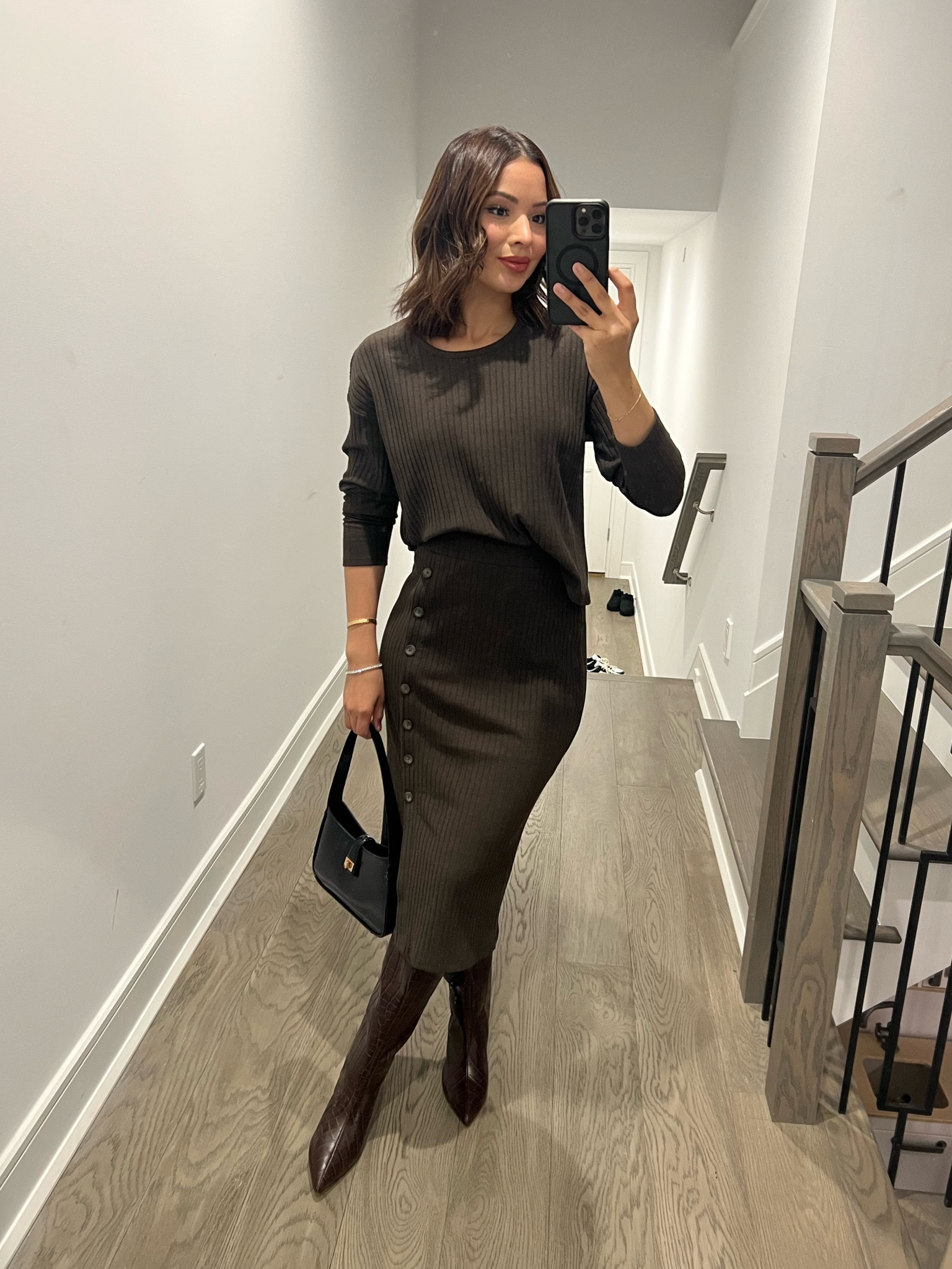 Walmart outfit recent find 
Top + skirt small
#walmartfashion 