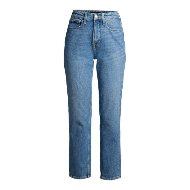 Free Assembly Women's Original 90's Straight Jeans - Walmart.com | Walmart (US)