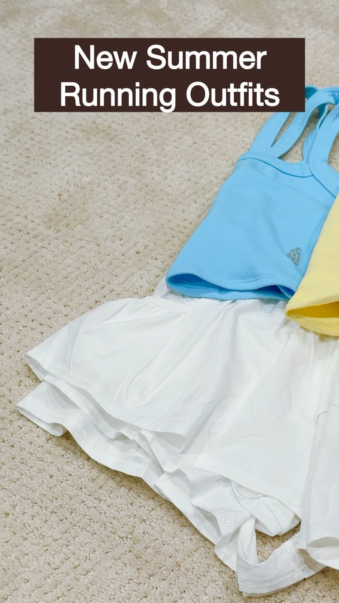 New workout sets for summer runs ☀️

White shorts paired with tops in my signature colors just make it more fun to show up. And honestly, that matters.

I’ve been getting back into daily walks and running, and it’s been such a reset. Moving my body fuels my mind in the best way.

One of my personal goals for 2026 is to stay consistent with a workout routine. Not perfect, just consistent 🤍

#LTKfitnessgoals #LTKselfcare #LTKmorningroutine