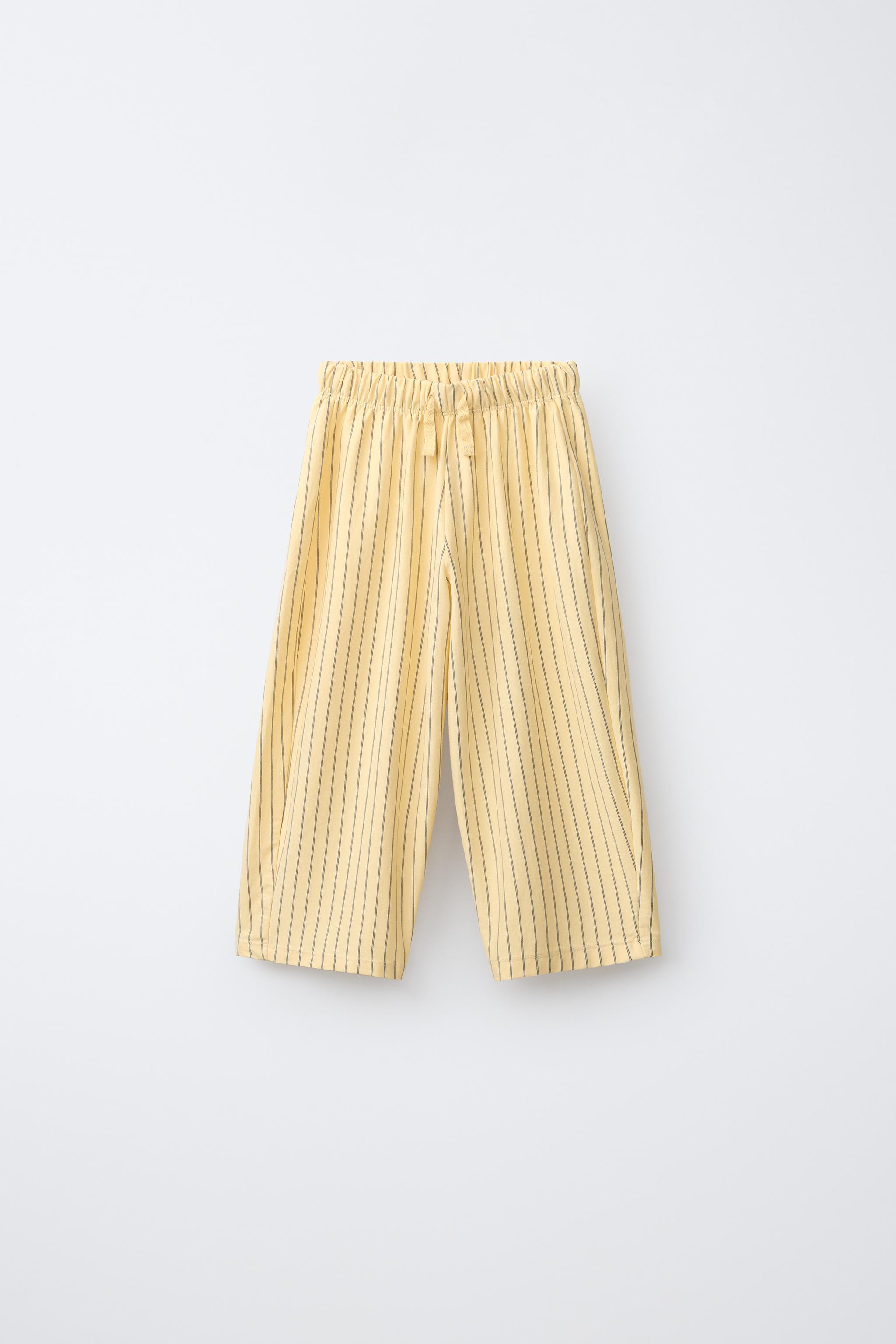 RELAXED STRIPED PANTS | Zara US