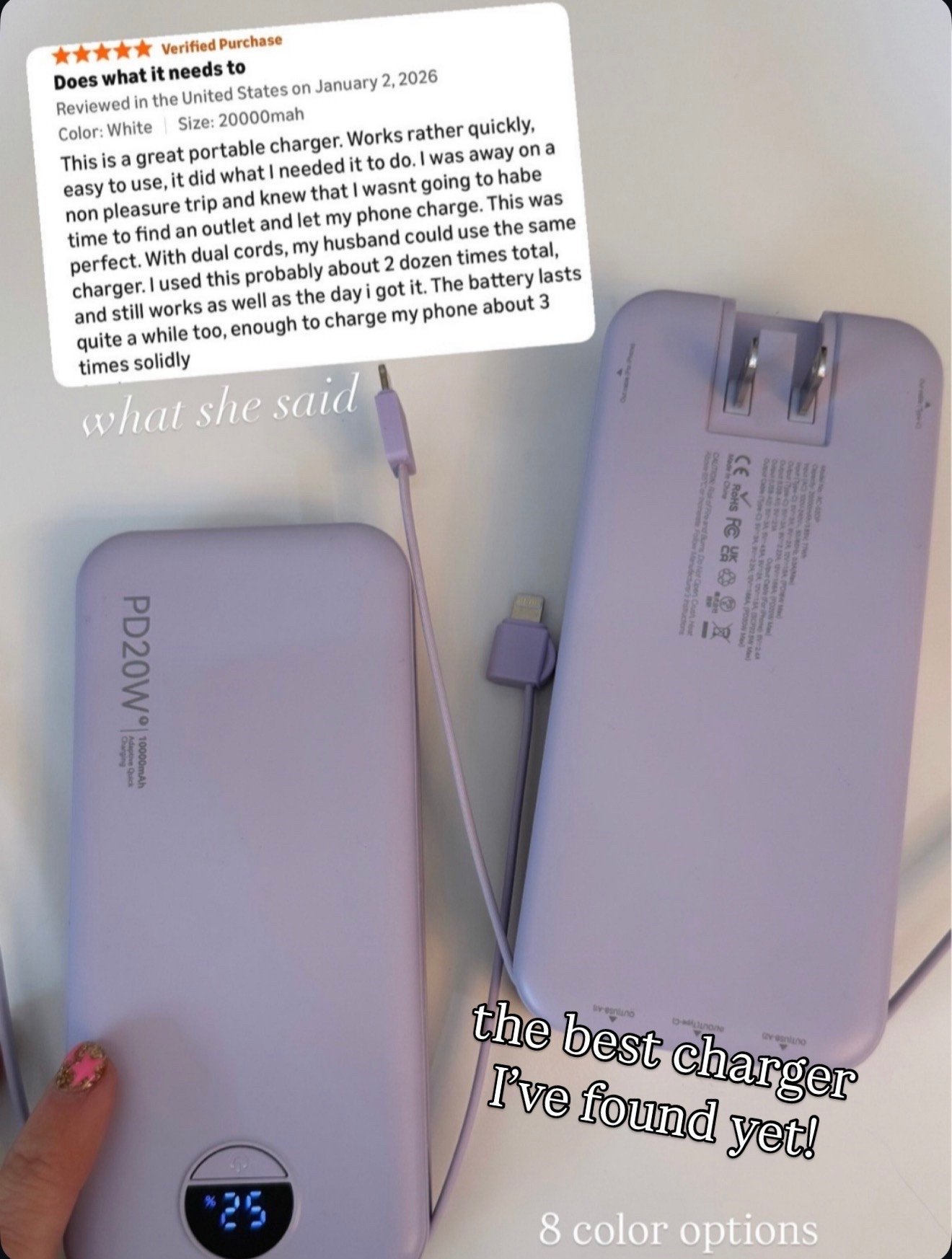 The best portable chargers IMO