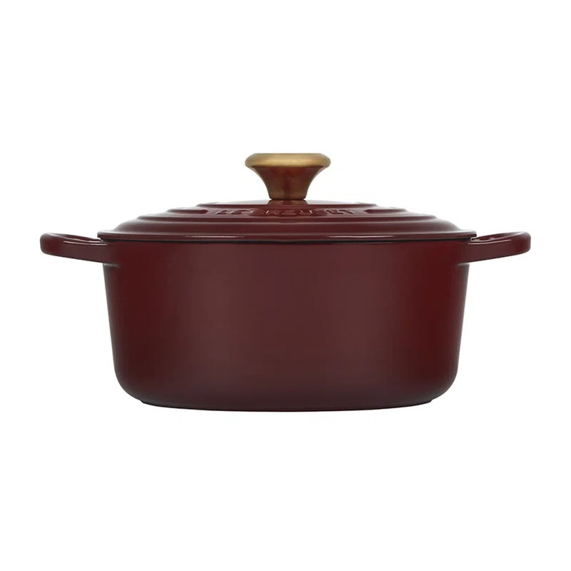 Le Creuset Signature Enameled Cast Iron Round Dutch Oven with Lid | Wayfair North America