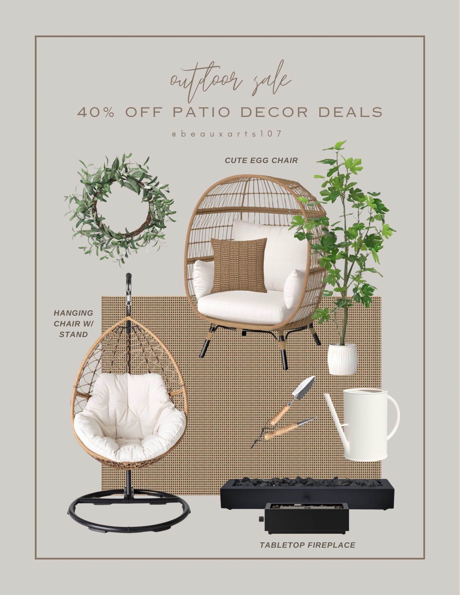 Save 40% off on these beautiful outdoor deals!!

#LTKStyleTip #LTKHome #LTKSaleAlert