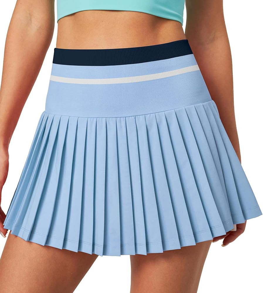 Heathyoga Pleated Tennis Skirt with Pockets for Women Tennis Skort for Woman High Waisted Golf Sk... | Amazon (US)