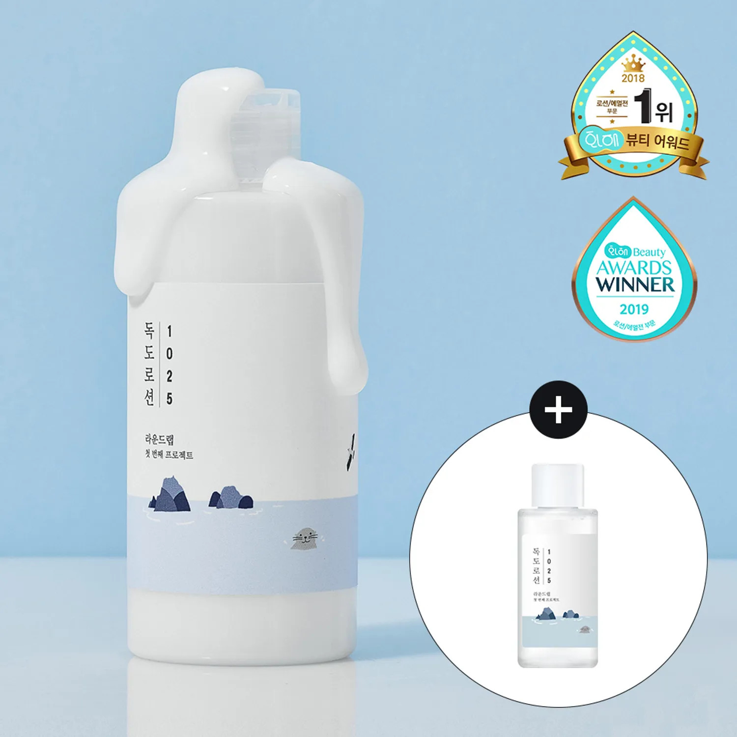 ROUND LAB 1025 Dokdo Lotion 200ml + 50ml Special Set | Olive Young Global