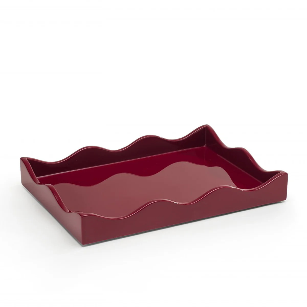 Small Belles Rives Lacquer Scallop Tray | Biscuit Home