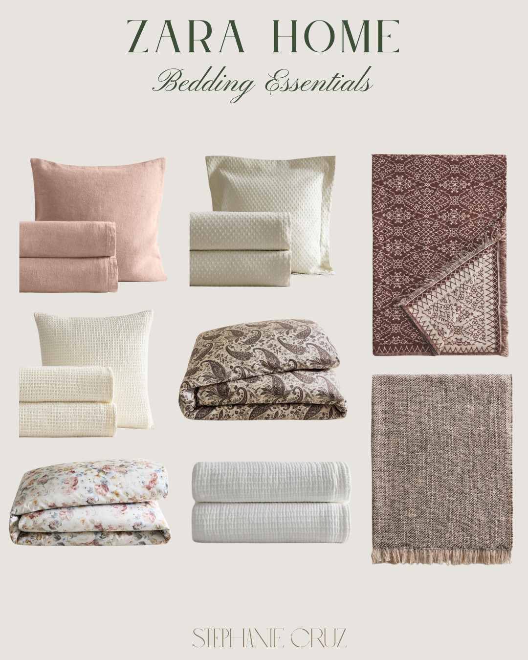 Fresh sheets for a fresh start. Loving these new year bedding picks from Zara Home.
#ZaraHome #NewSheets #HomeEssentials 

 #LTKHome