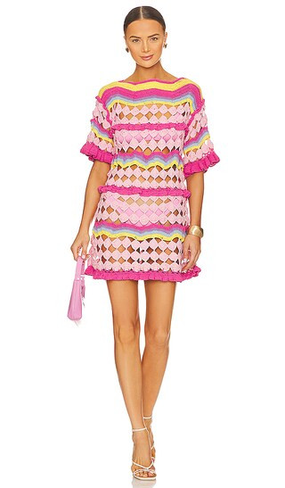 X Revolve Blenda Mini Dress in Multi | Revolve Clothing (Global)
