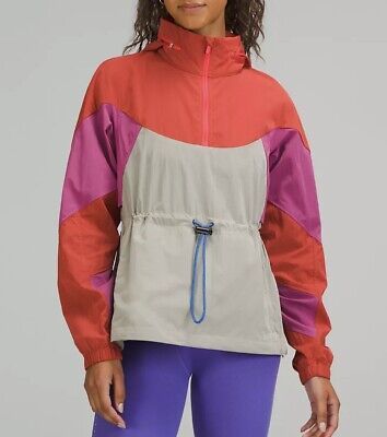 Lululemon Evergreen Anorak Jacket Pullover Women’s Size 4 Packable into Belt Bag | eBay US