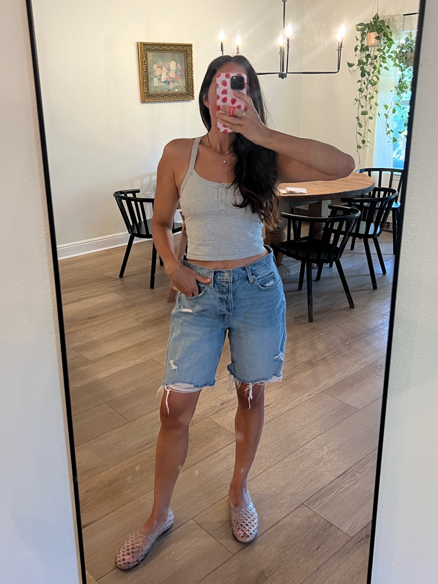 Size up in the shorts!
