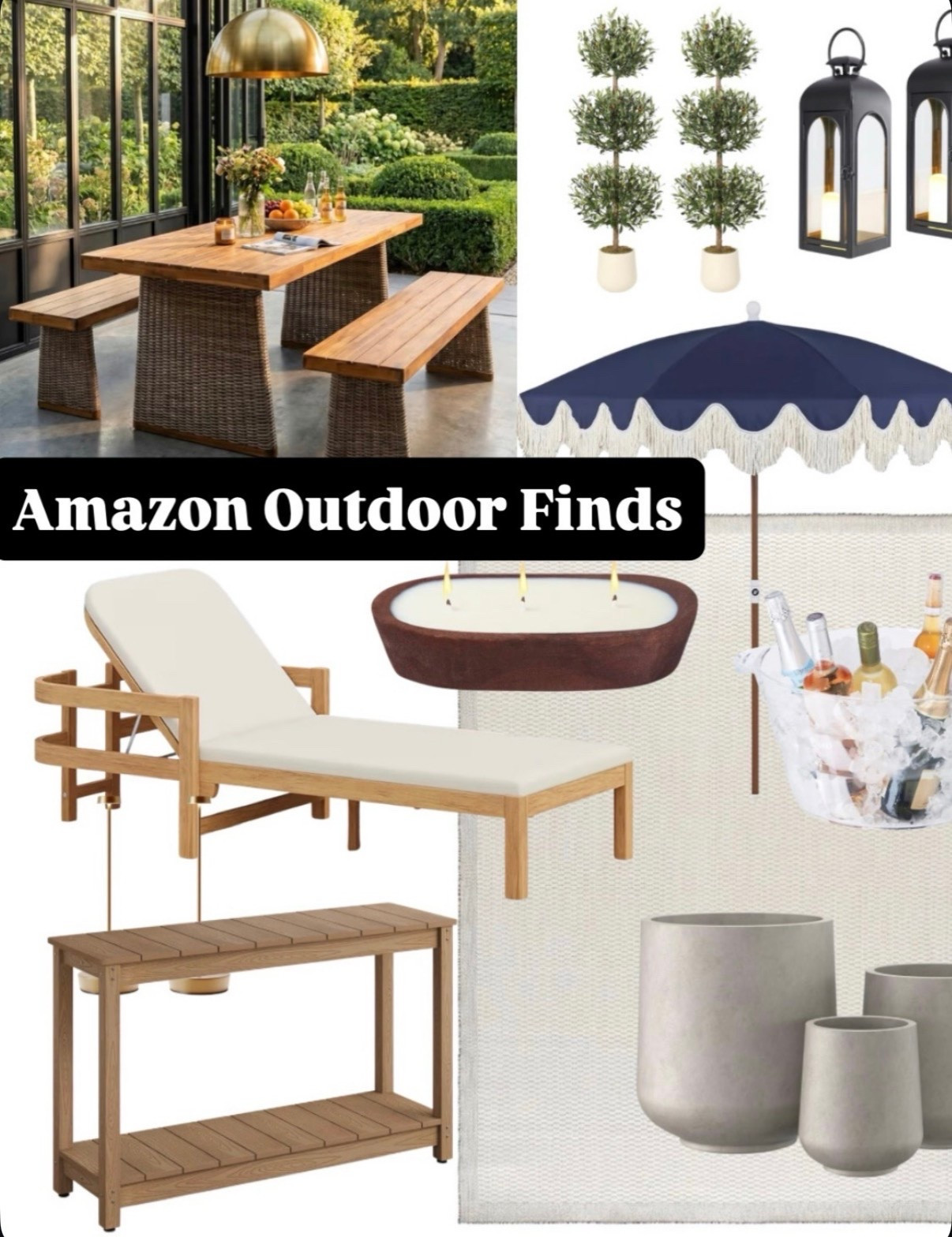 Amazon outdoor finds
Patio furniture 

#LTKHome