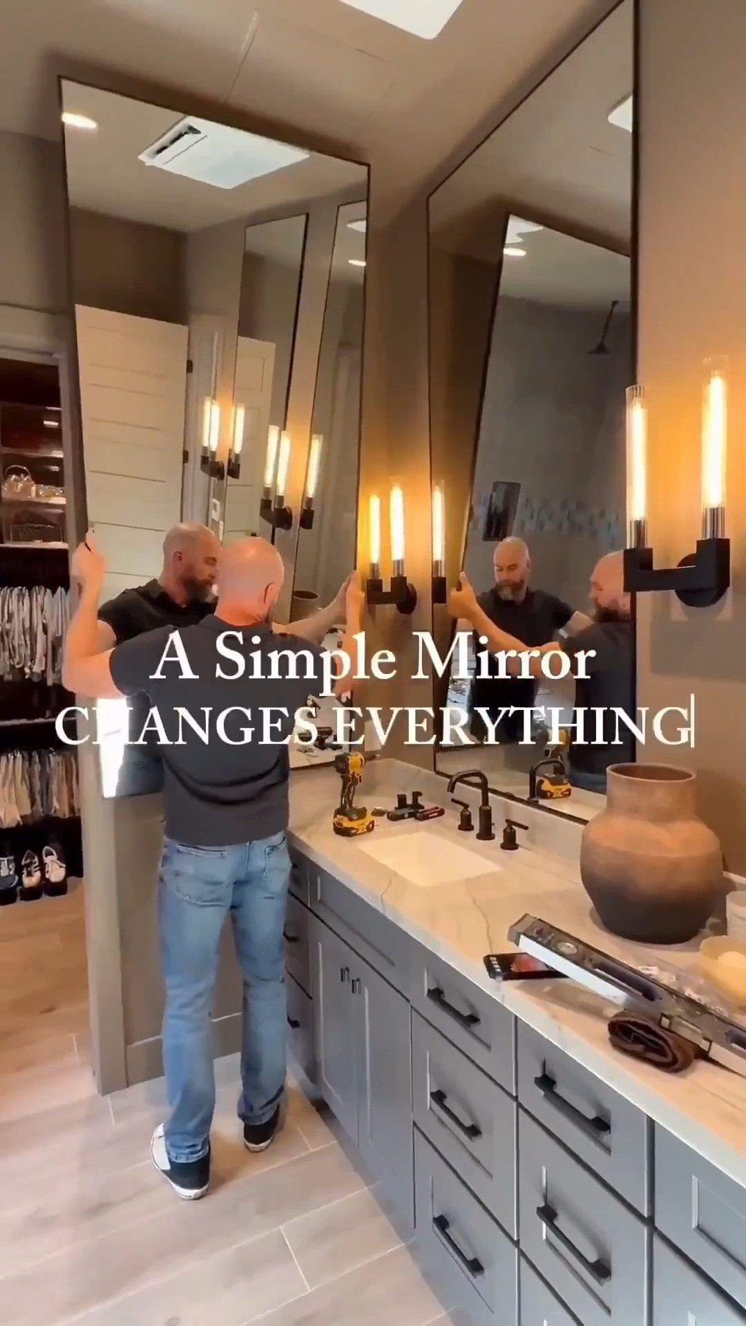 It’s wild how one small change can completely transform a space 🤍Swapping in the right mirror instantly makes the room feel brighter, bigger, and more elevated. 

Mirrors bathroom mirrors bathroom makeover simple decor 

Summerthompsonstyles

#LTKHome #LTKvlog #LTKdayinmylife