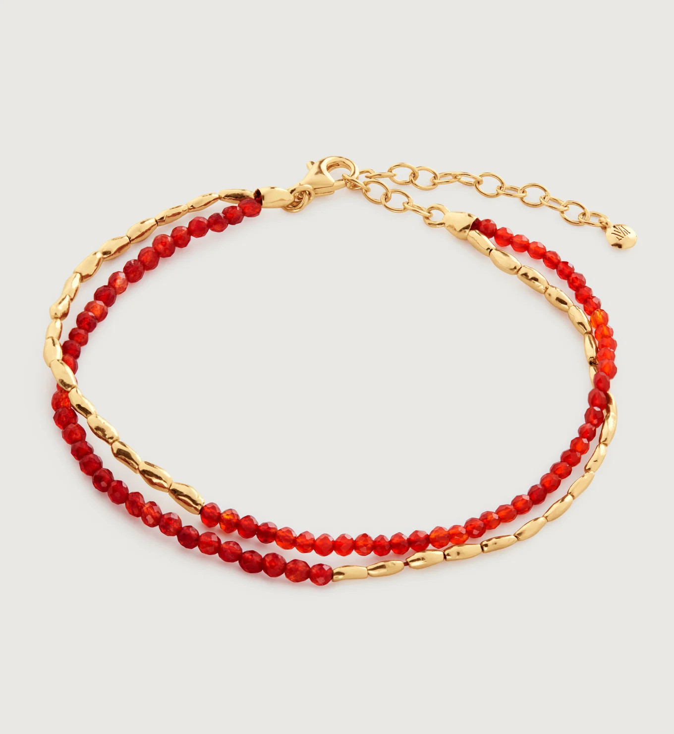 Mini Nugget Gemstone Beaded Bracelet | Monica Vinader (US)