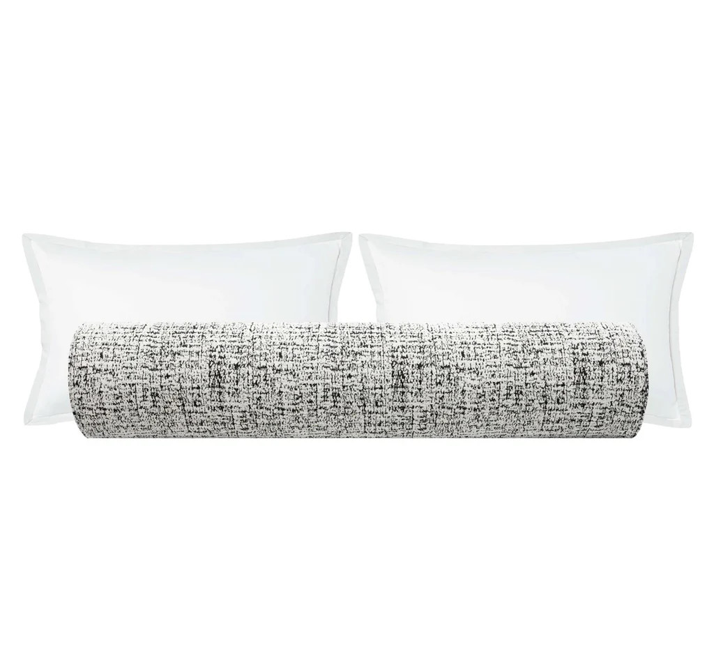 THE BOLSTER :: URBAN BOUCLÉ // CAVIAR | LITTLE DESIGN COMPANY