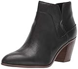 Franco Sarto Women's Odessa Ankle Boot, Black Leather, 5.5 M US | Amazon (US)