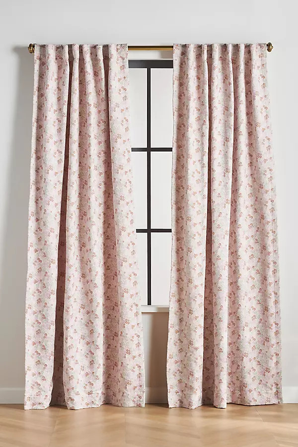 Cornelia Woven Curtain | Anthropologie (US)