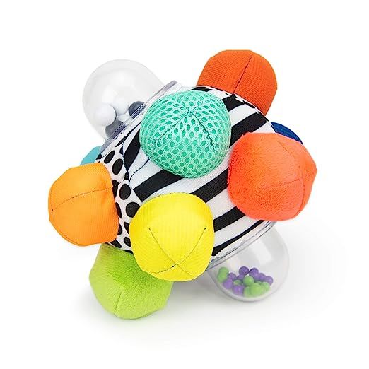 Sassy Developmental Bumpy Ball | Easy to Grasp Bumps Help Develop Motor Skills | for Ages 6 Month... | Amazon (US)