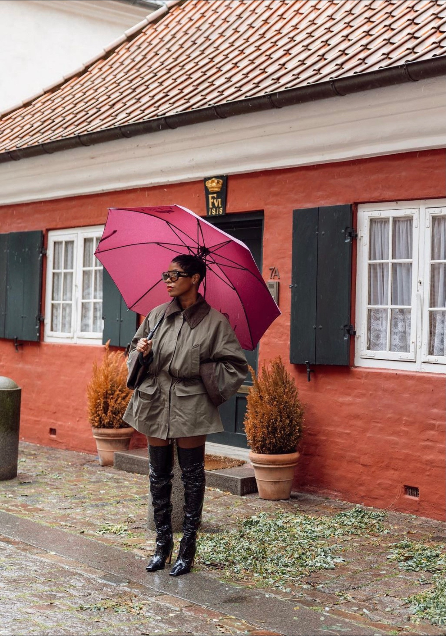 Coming in HOT with looks from Copenhagen Fashion Week! Turned this jacket from Skall Studio into a dress moment & paired with these Khaite leather boots! 

#LTKstyletip #LTKSeasonal #LTKshoecrush