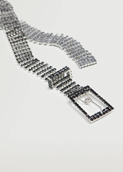 Gürtel mit Metallic-Details | MANGO (DE)
