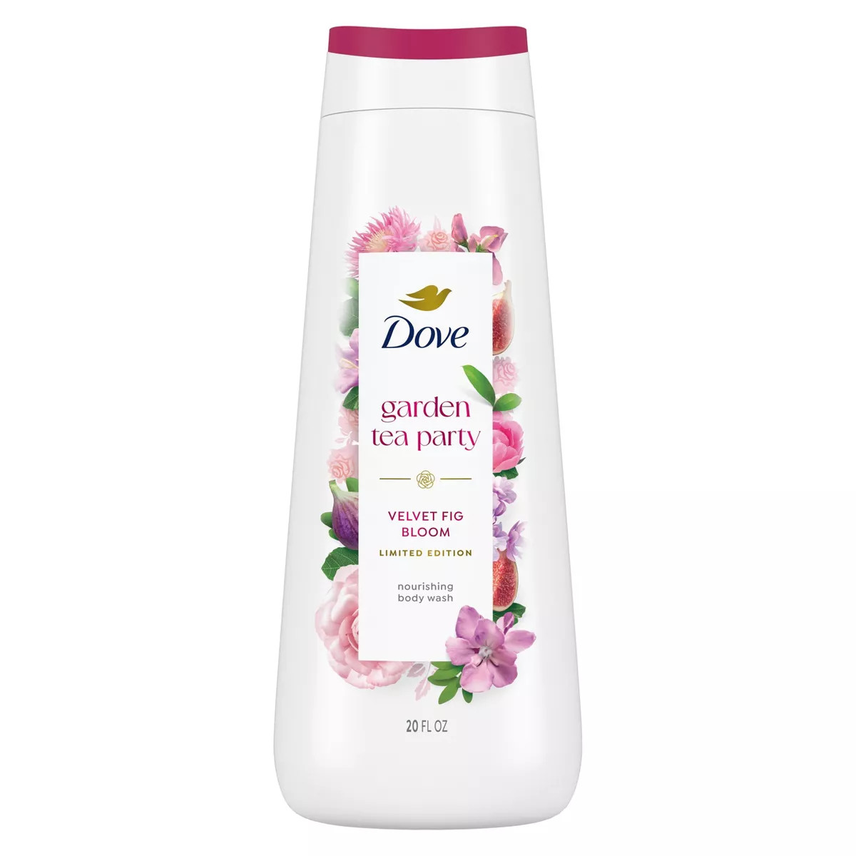 Dove Beauty Garden Tea Party Body Wash - Velvet Fig Bloom - Limited Edition - 20 fl oz | Target