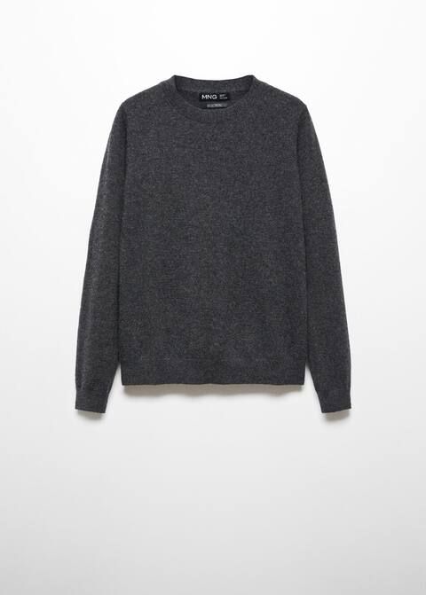 100% cashmere round-neck sweater  -  Women | Mango USA | MANGO (US)