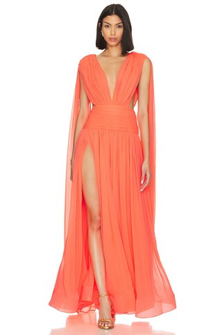 Japera Sleeveless Gown in Pink | Revolve Clothing (Global)