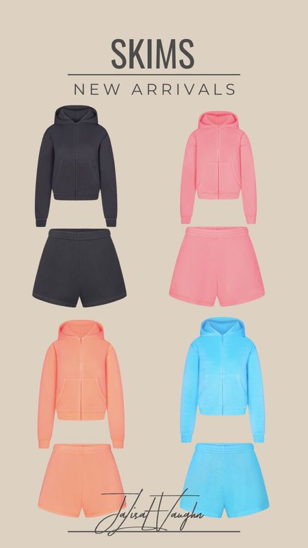 SKIMS new short and hoodie options! Loving the orange color!!

#LTKstyletip #LTKSeasonal #LTKfindsunder100