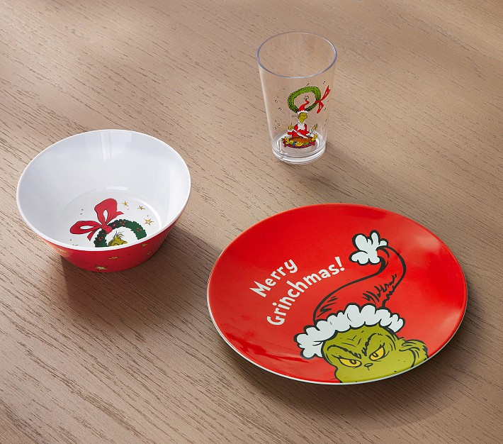 Dr. Seuss's The Grinch™ Merry Grinchmas Tabletop Gift Set | Pottery Barn Kids
