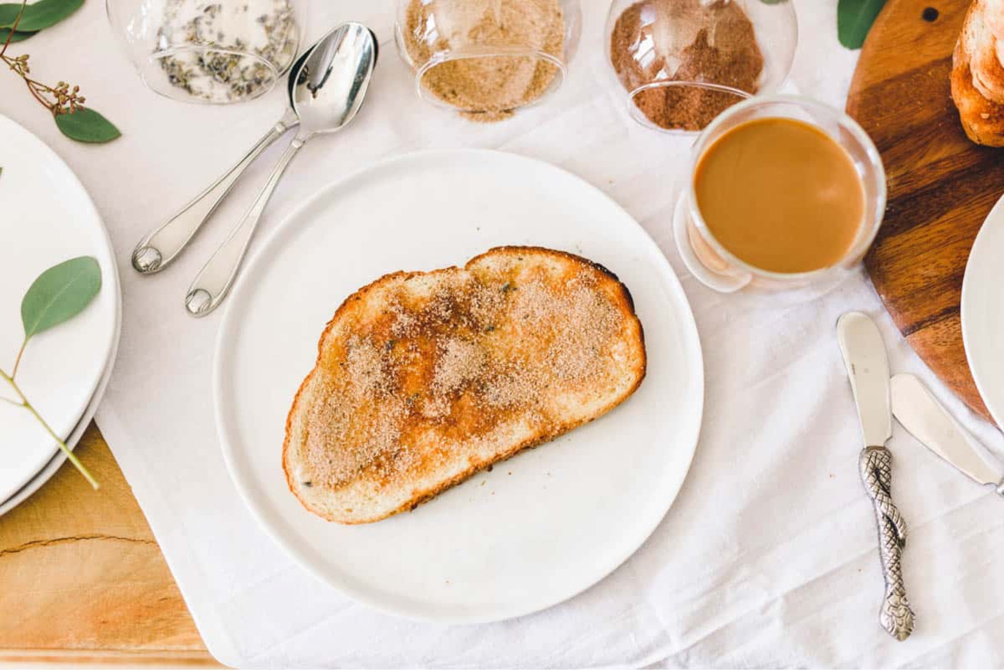 Need a fun idea for a birthday breakfast or brunch? Set up a Cinnamon Toast Bar! 

Flavored sugars give you several options for your sweet toast. It’s an easy set up for everyone to make their own. 

It’s also perfect when you have overnight guests!

#brunch #breakfast #tableware 

#LTKhome
