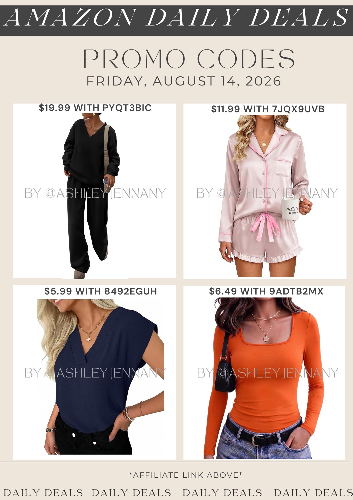 Amazon deals

#LTKSaleAlert #LTKMidsize #LTKSeasonal