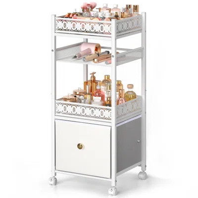 Makeup Organizer, Large Skincare Organizers, Make Up Organizers For Vanity, Makeup Storage Cosmetic Organizer With Drawer | Wayfair North America