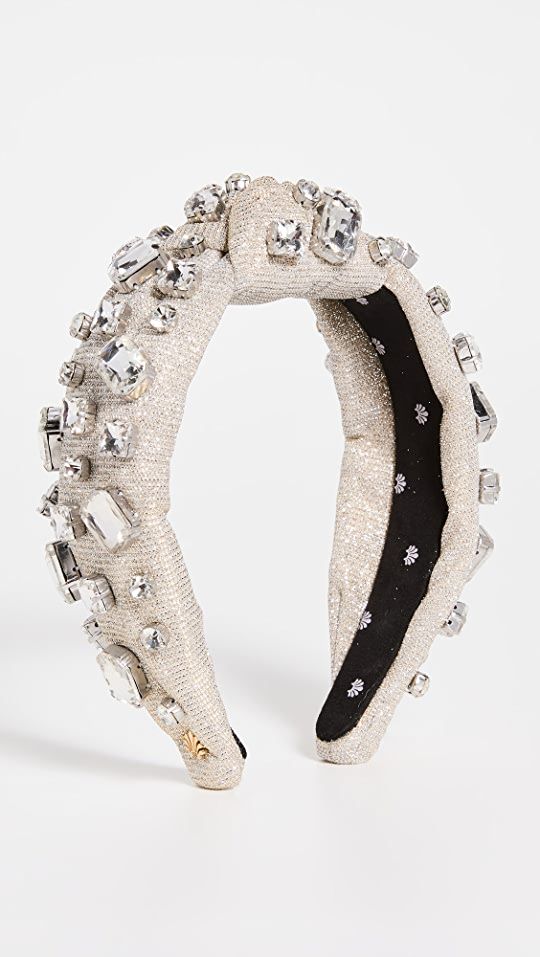 Lele Sadoughi Rectangle Crystal Knotted Headband | SHOPBOP | Shopbop