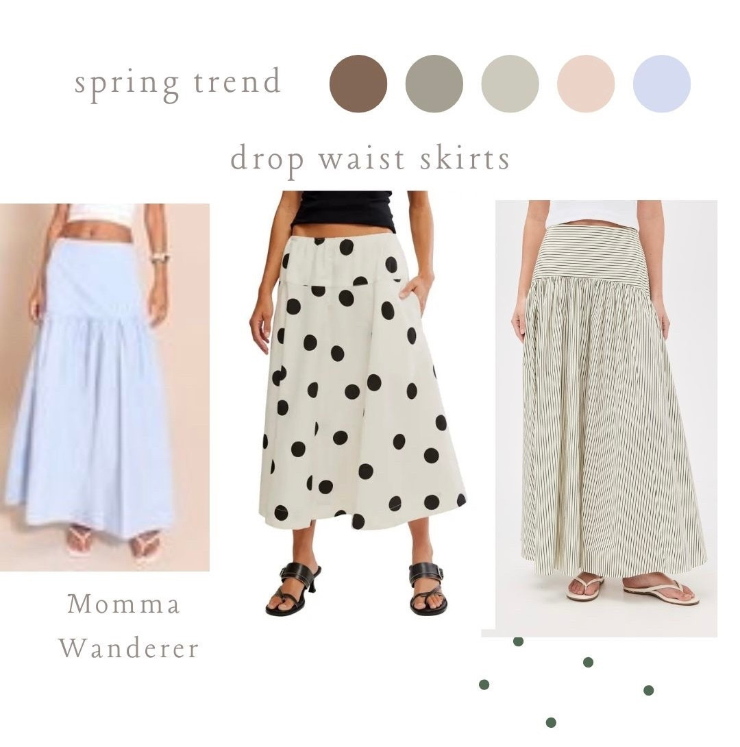 Spring trend, drop waist skirts

#LTKSeasonal