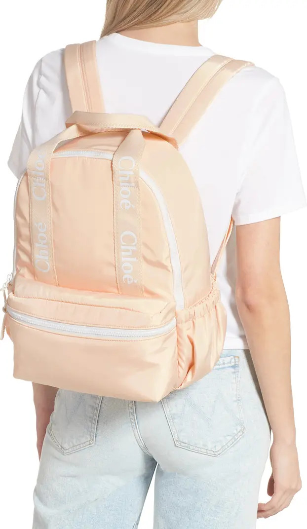 Kids' Logo Strap Nylon Backpack | Nordstrom