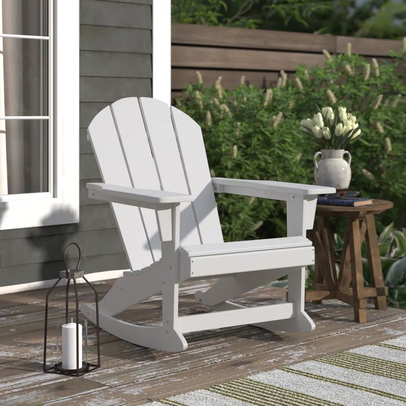 Ravenna HDPE Rocking Adirondack Chair | Wayfair North America