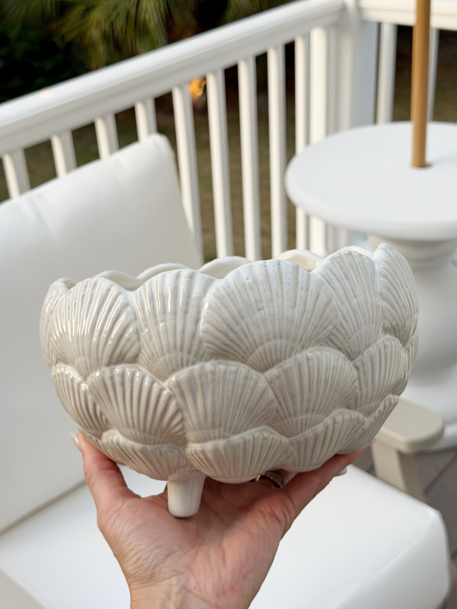 new at Target- clam planter 

#LTKSeasonal #LTKHome