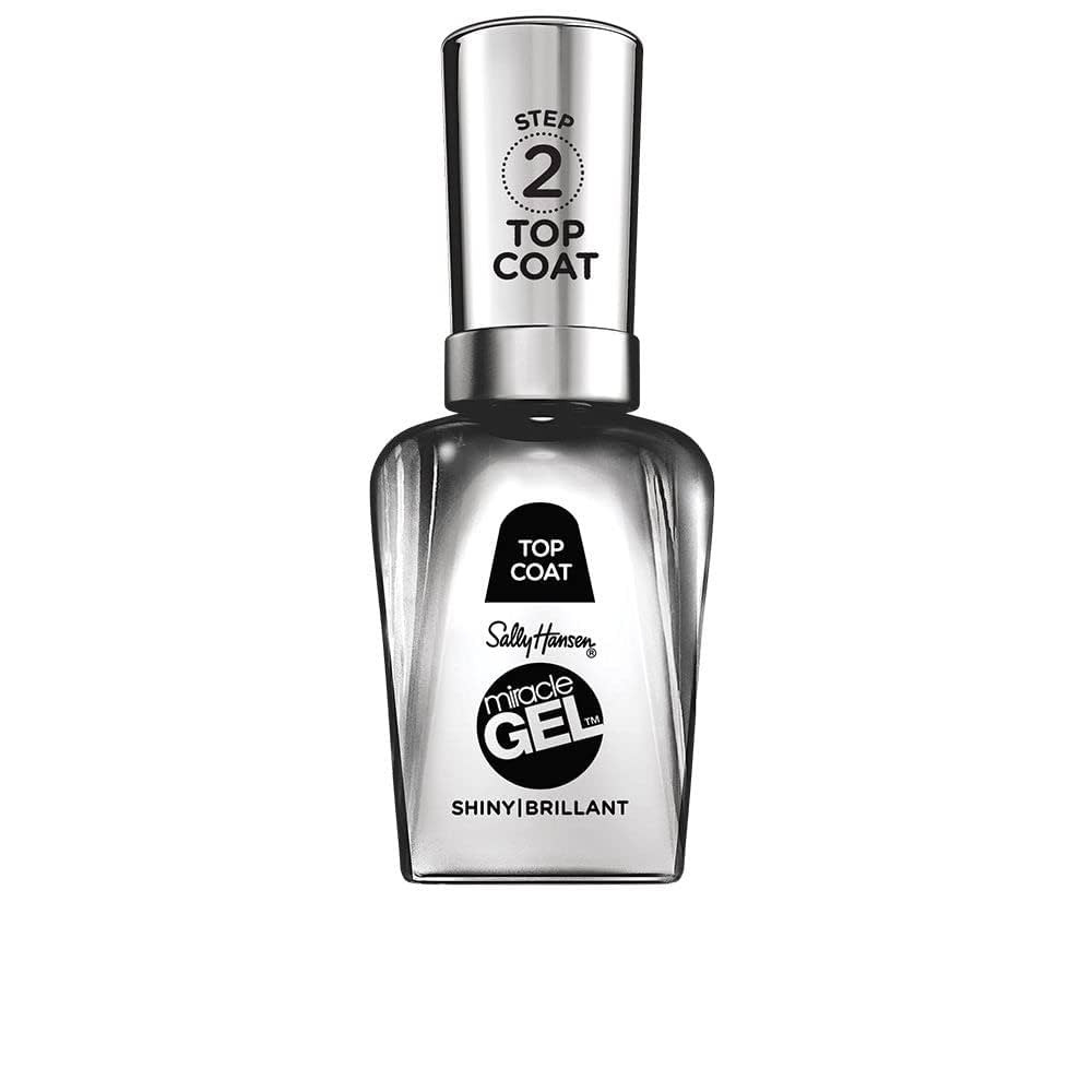 Sally Hansen Miracle Gel™, Shiny Top Coat, Long Lasting, Gel-Like Formula, No UV Lamp Needed, C... | Amazon (US)