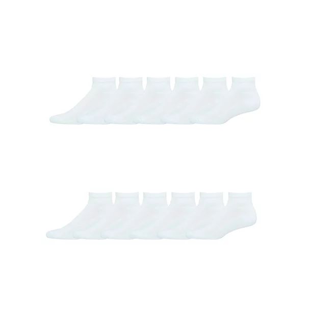 Hanes X-Temp Men's Active Cool Ankle Socks, 12 Pack | Walmart (US)