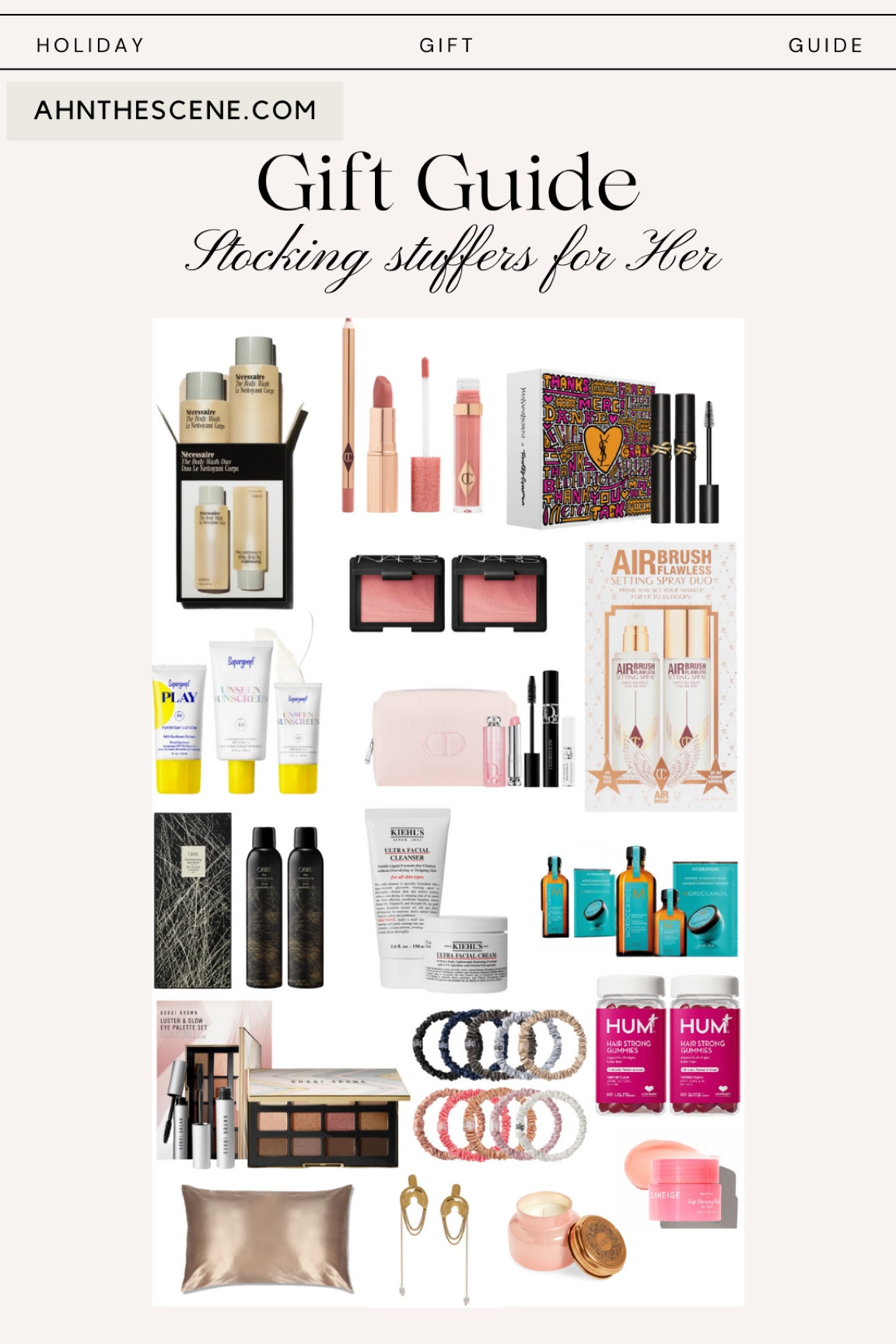 Stocking stuffers for her 

#LTKHoliday #LTKSeasonal #LTKGiftGuide