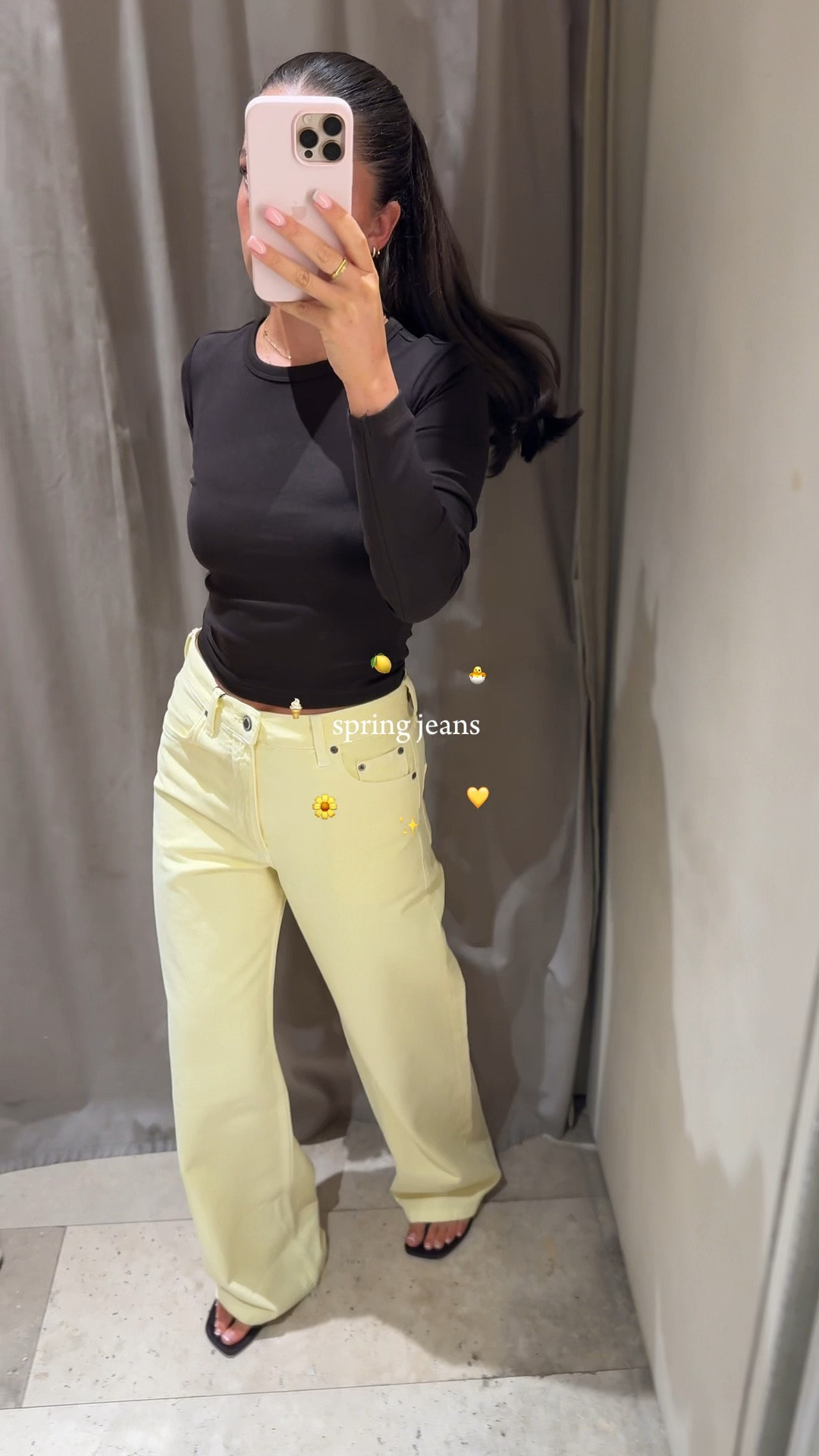 Spring jeans - yellow jeans - denim - spring outfit - colour combo - summer outfit 

#LTKuk #LTKsummer #LTKspring