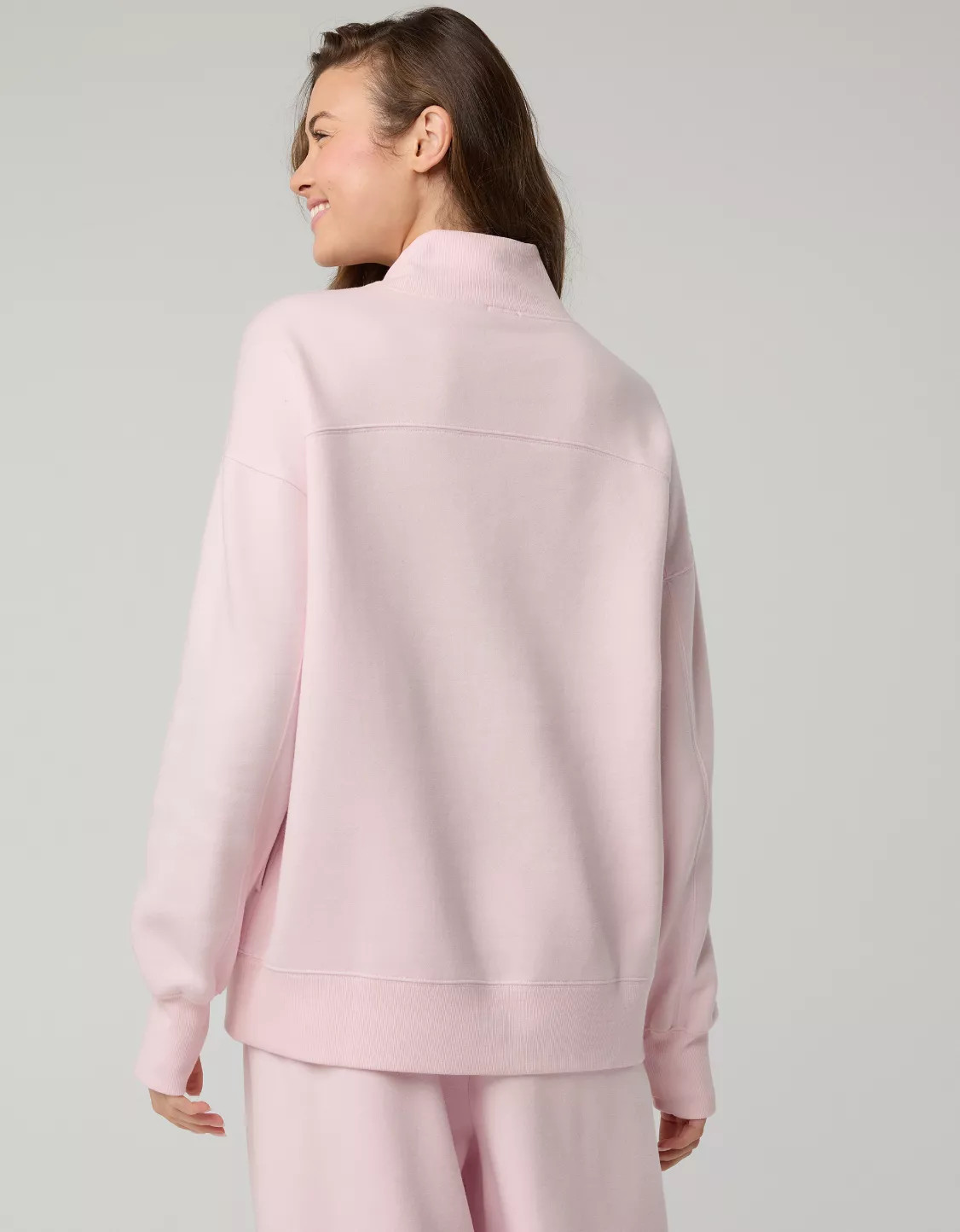 OFFLINE By Aerie Cloud Fleece Oversized Mockneck Sweatshirt | Aerie