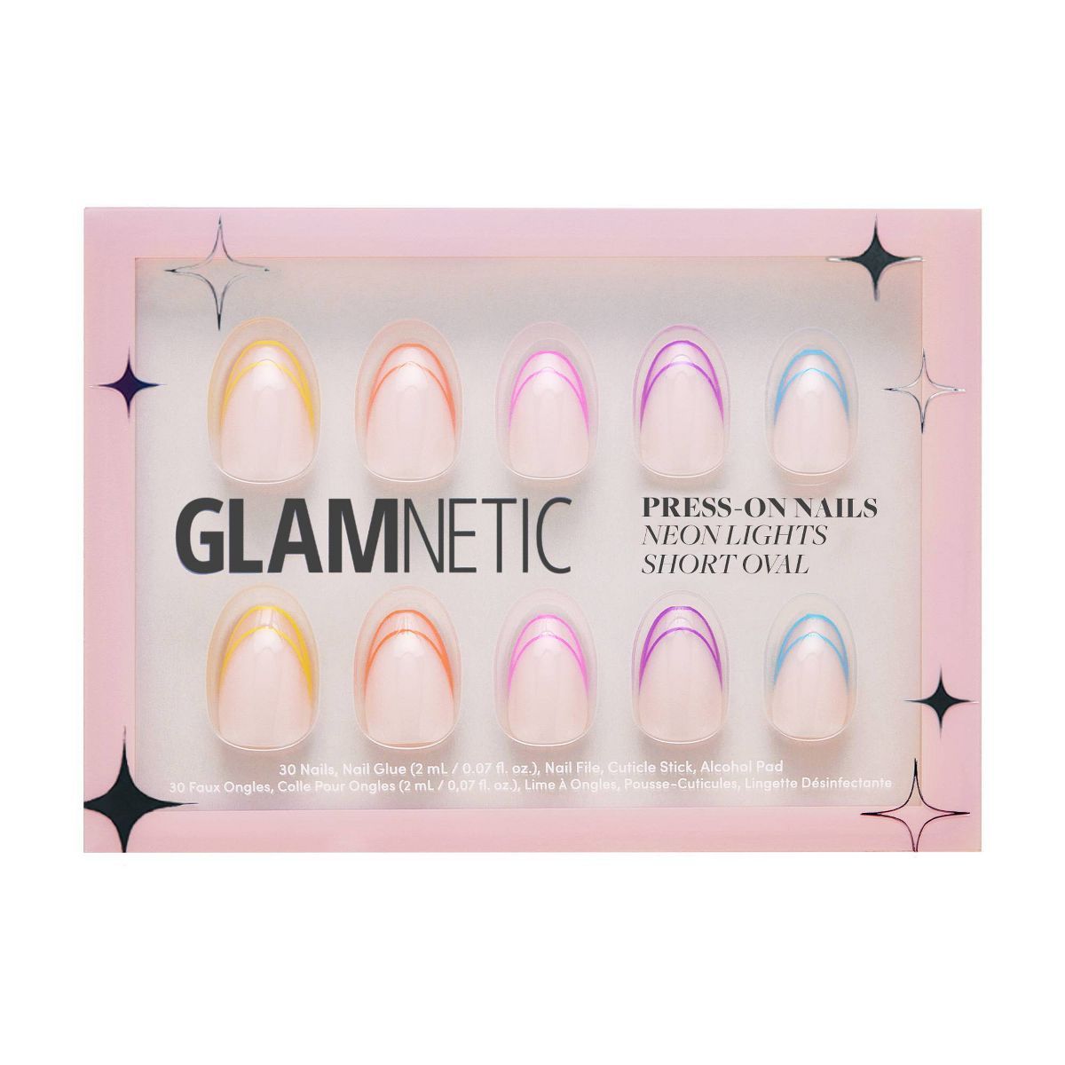 Glamnetic Women's Press-On Nails - Neon Lights - 30ct - Ulta Beauty | Target