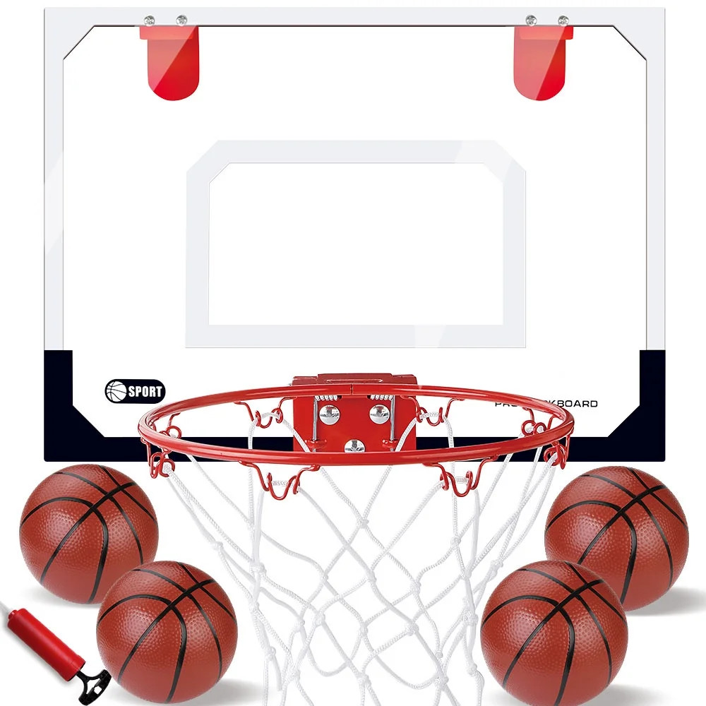 JoyStone Basketball Hoop for Kids, Over The Door Mini Basketball Hoops, Indoor Basketball Set for... | Walmart (US)