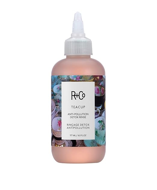 R+Co Teacup Peacholine + Kombucha Detox Rinse 177 ml / 6 oz | Amazon (US)