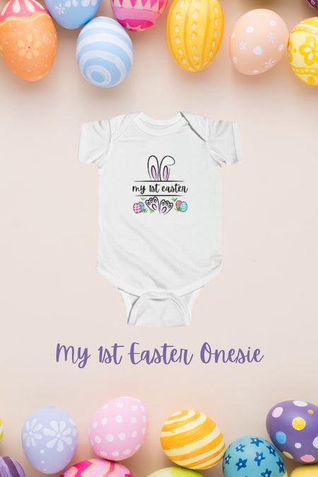 My 1st Easter Onesie for babies
The sweetest little onesie for your baby’s first Easter!! 


#LTKfindsunder50 #LTKSeasonal #LTKbaby